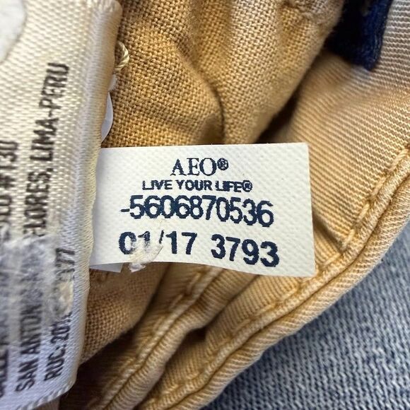 American Eagle Mens Tan Extreme Flex Slim Chino #3793, 30x32 (measures 30x31) - Picture 9 of 13